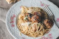 Turkey Meatballs with Angel Hair Pasta Recipe for Weeknight Dinner