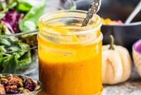 Maple Pumpkin Vinaigrette for Fall Salads