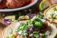 Crispy Oven-Baked Fish Tacos with Tangy Slaw