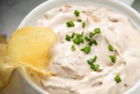 Creamy Homemade French Onion Dip Recipe for Parties