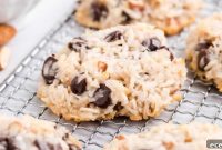 Almond Joy Cookies with Coconut, Almonds and Chocolate