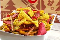 Savory Holiday Snack Mix Recipe for Christmas Parties