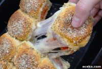 Crispy Chicken Nugget Sliders with Tangy Slaw
