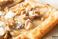 Caramelized Pear & Blue Cheese Tartlets for Entertaining