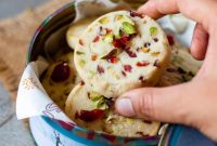 Cranberry Pistachio Shortbread Cookies (Eggless)