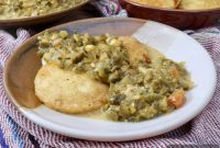 Crispy Potato Patties with Spicy Chile Con Queso Dip