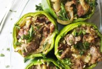 Philly Cheesesteak Stuffed Bell Peppers – Savory Sandwich Twist