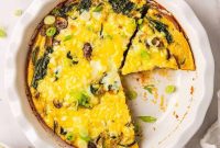 Gluten-Free Feta and Spinach Quiche Recipe