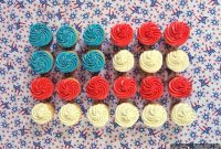 Flag Cupcake Cake Ideas for 4th of July and Patriotic Parties