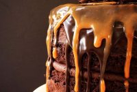 Salted Caramel Death by Chocolate Cake Recipe