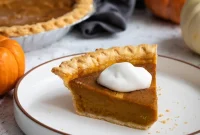 Condensed Milk Pumpkin Pie Recipe with Video Tutorial