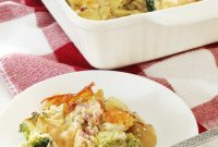 Cheesy Ham, Potato & Broccoli Casserole Recipe