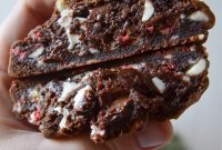 Chocolate Peppermint Cookies Inspired by Levain Bakery