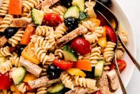Creamy Chicken and Vegetable Pasta Salad Recipe