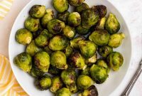 Crispy Air Fryer Frozen Brussels Sprouts in 15 Minutes
