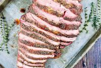 Boneless Smoked Leg of Lamb on a Pellet Grill — Tender Recipe