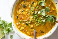 Light, Fresh Low FODMAP Vegetable Detox Soup