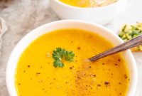 High-Protein Butternut Squash Soup Recipe for Muscle Fuel