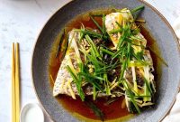Ginger and Spring Onion Steamed Fish (Chinese Recipe)