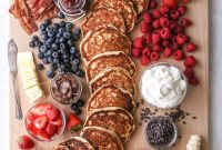 Create a DIY Pancake Charcuterie Board for Brunch and Parties