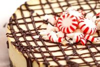 White Chocolate Peppermint Cheesecake Made in the Instant Pot