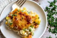 Lighter Chicken Cobbler Recipe: Comforting One-Pan Dinner