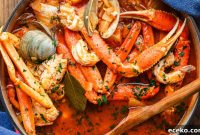 Authentic Cioppino: San Francisco-Style Seafood Steewith Shellfish