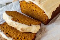 Cream Cheese Frosted Pumpkin Bread Recipe