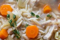 Slow Cooker Chicken and Orzo Soup Recipe for Comforting Meals