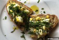 Lemony Herb Egg Salad (No Mayo, Zero Weight Watchers Points)