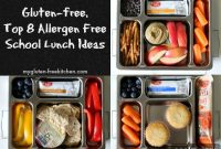 3 Gluten-Free, Top-8-Allergen-Free School Lunches + New Chewy Bars