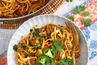 Taco Spaghetti Recipe: Spicy Mexican-Italian Fusion Pasta