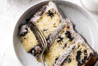 Vanilla Cake with Milk-Soaked Oreo Layers