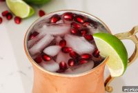 Pomegranate Moscow Mule Cocktail Recipe: Sparkling Twist on a Classic