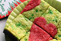 Grinch-Themed Brownies: Festive Green Dessert Recipe
