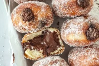 Chocolate Custard Brioche Donuts Recipe: Fluffy Chocolate-Filled Donuts