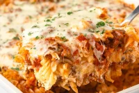 One-Pan Ricotta Lasagna Casserole Recipe