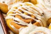 Pumpkin Cinnamon Rolls with Cream Cheese Glaze: Soft & Spiced