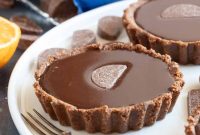 No-Bake Terry’s Chocolate Orange Mini Tarts