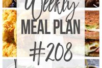 7-Day Family Meal Plan: Week 208 Recipes & Grocery List