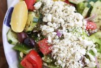 Classic Greek Village Salad (Horiatiki) Recipe