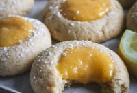 Lemon Curd Thumbprint Cookies — Soft, Chewy, Melt-in-Your-Mouth