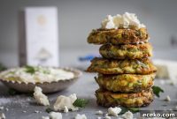 Gluten-Free Greek Kolokithokeftedes: Zucchini, Feta & Herb Fritters