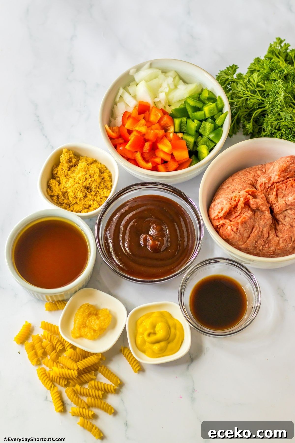 sloppy joe pasta ingredients