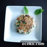 Salmon Parsley Patties
