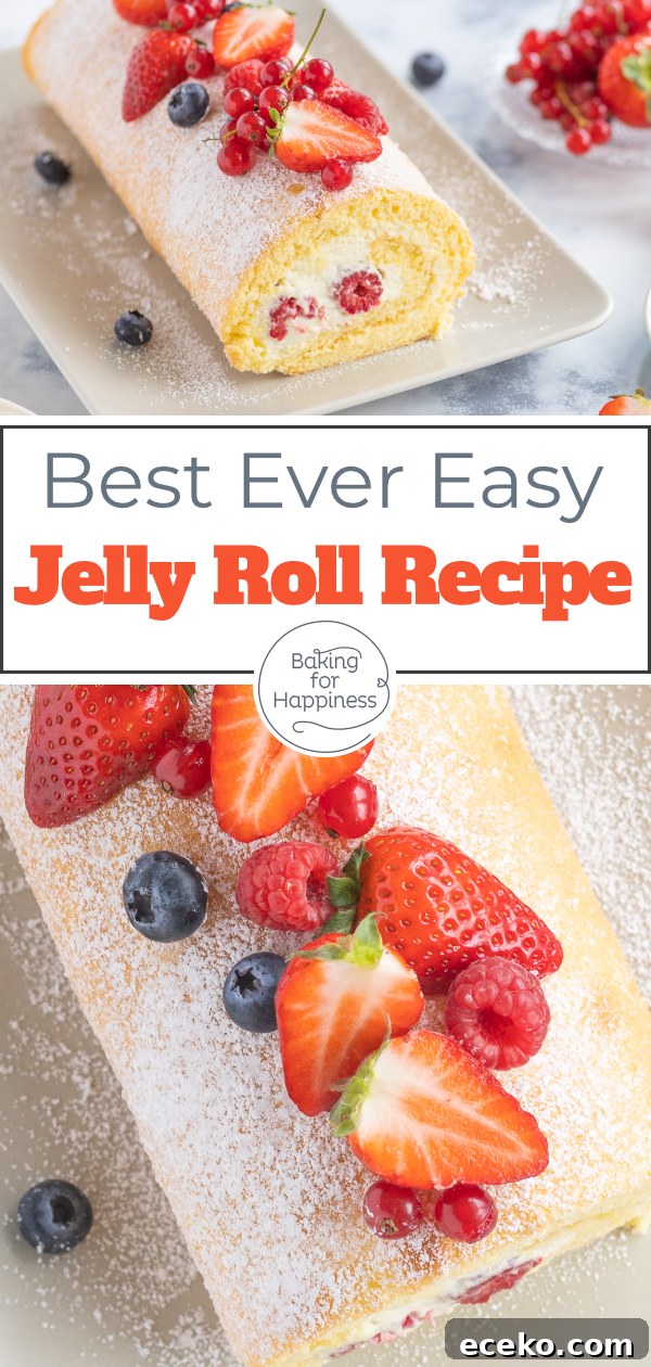 Jelly Roll Recipe with Pro Tips for Perfect Results 9 With this recipe, grandma's jelly roll is guaranteed to succeed. Perfect for beginners and with step-by-step instructions and lots of tips.
