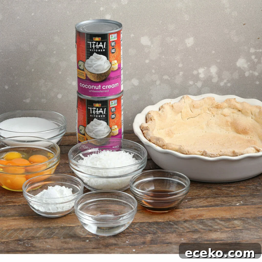 The Ultimate Dairy Free Coconut Cream Pie