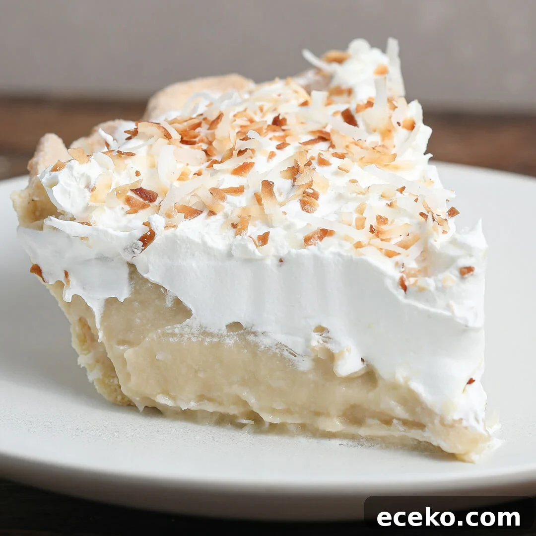 Dairy Free Coconut Cream Pie
