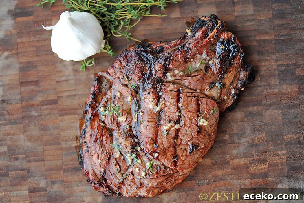 Rib-eye Steaks on the Big Green Egg