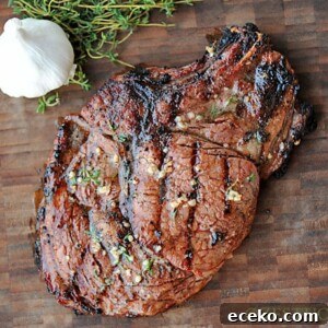 Rib-eye Steaks on the Big Green Egg
